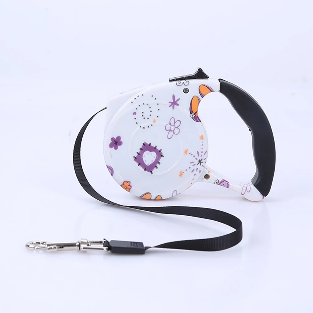 Retractable Dog Leash 5m Leash Automatic Flexible Dog Collar Harness Puppy Patrol Rope Walking Cat Traction Small Medium Dog Lea