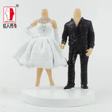 Wedding Gift Wedding Cake Topper Personalized Custom real doll custom clay dolls fixed resin body SR189