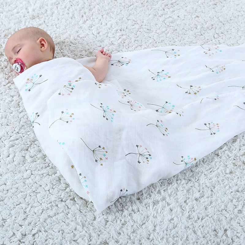 Детское одеяло супер мягкий хлопок бамбуковый детский марлевый подгузник пеленать для новорожденных многофункциональное белье для коляски обертывание для детей