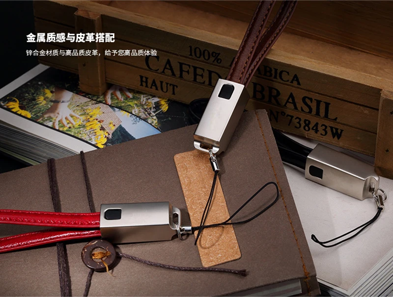 Мини брелок металлическое кожаное Зарядное устройство usb c для Samsung S8 S9 Note 8 Xiaomi mi5