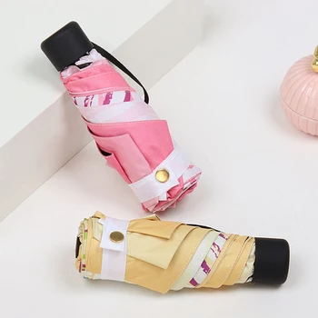 

Pocket Mini Umbrella Rain Women Anti UV Paraguas Sun Umbrella Rain Windproof Light Folding Portable Umbrellas for Men Children's