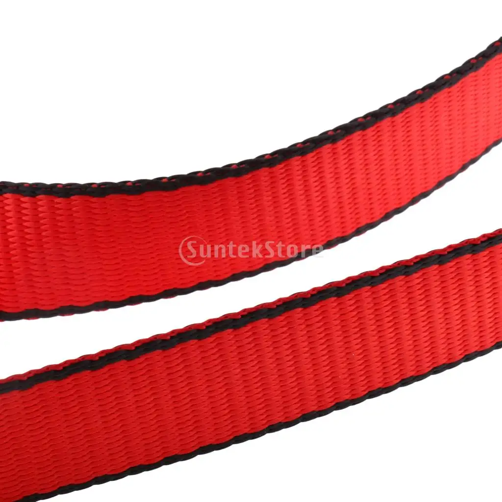 22KN Outdoor Climbing Harness Belt Safety Lanyard Fall Protection with Carabiner Snap Hook