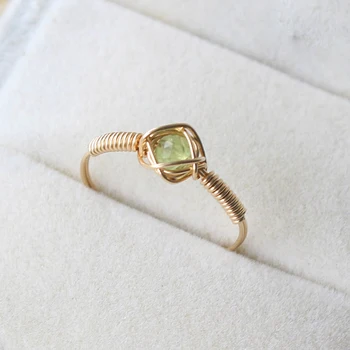 

Handmade Natural Ring Gold Filled Jewelry Birthday Gift Boho Bague Femme Anillos Mujer Rings For Women Gold Jewelry
