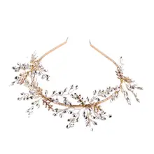 1 шт. свадебный обруч для волос с кристаллами, модный головной убор, аксессуары для платья, обруч для волос на день рождения, свадьбу, помолвку