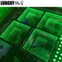 49 шт./лот) 3D туннель вечерние СВЕТОДИОДНЫЙ танцпол DMX Led танцевальная Свадебная дискотека