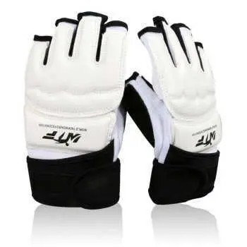 New Adult Kids Children half finger Boxing Gloves Mitts Sanda Karate Sandbag Taekwondo Protector Gloves semi-finger mma gloves