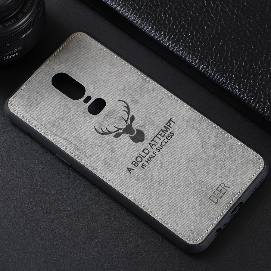 

For Oneplus 6T 6 5 5T Fashion deer Cloth Phone Case Shockproof For Oneplus6T Oneplus6 Protector Case cover