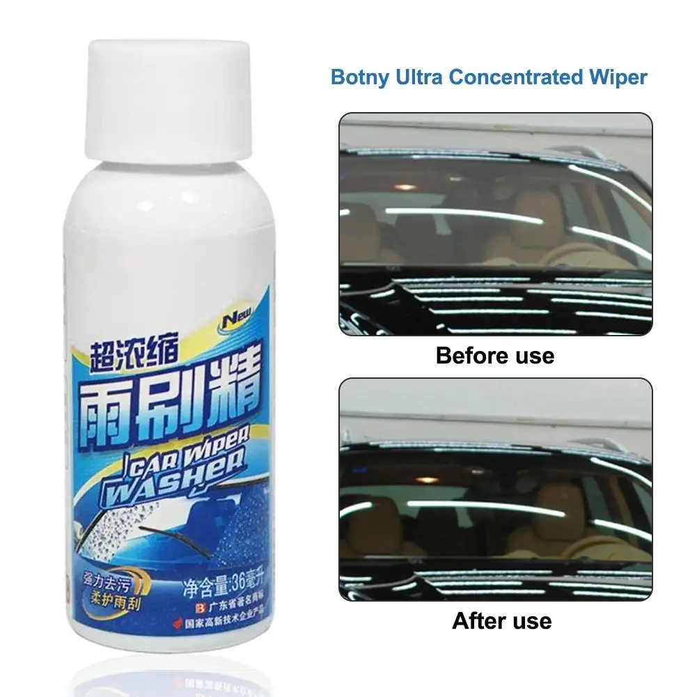 

36ml Super Concentrated Car Liquid Car Auto Wiper Cleaner Anti-fog Agent Waterproof Rainproof Pray Wind Car Washer Glass