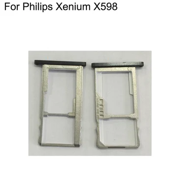 

For Philips Xenium X598 5.5'' New Original Sim Card Holder Tray Card Slot For ZTE Nubia Z 17 Mini nx 569j Sim Card Holder