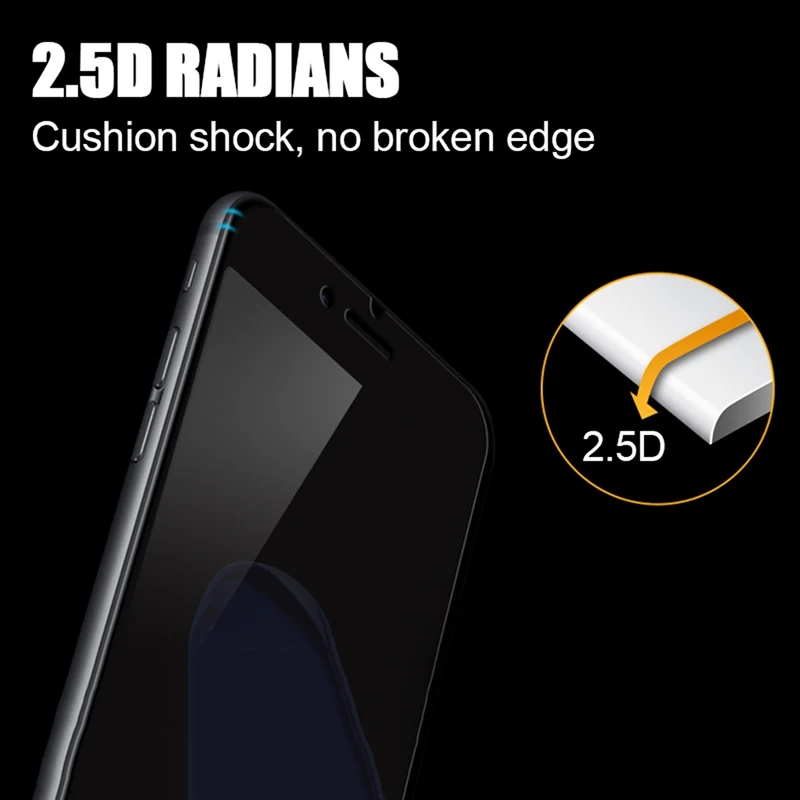 TOMKAS Privacy Glass For iPhone 5 5S 5C Screen Protector Anti-peeping For iPhone 8 7 6 6S Plus 5 5C 5S 4 4S Screen Protector