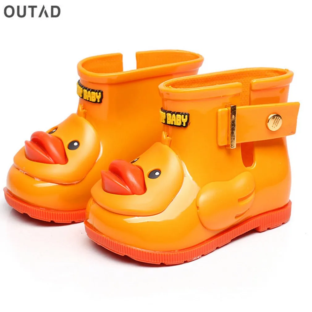 Waterproof Children Rain Boots Anti slip Children's Water Shoes with