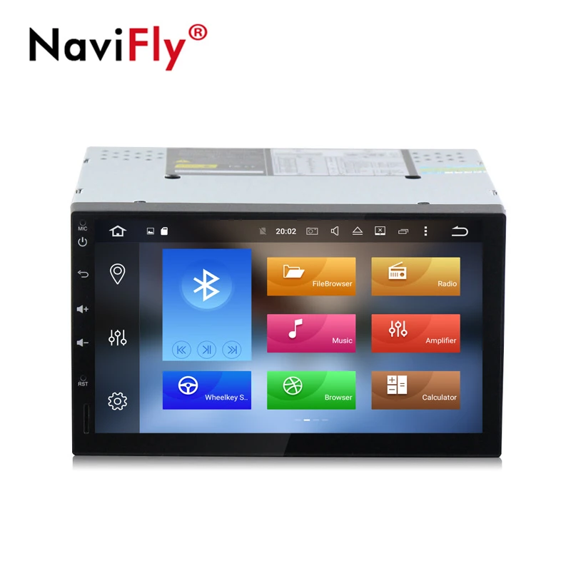 Cheap 7 inch 2 din universal car radio audio multimedia player Android 8.0 octa core 4G+32G car gps navigetion for Nissan Toyota 1