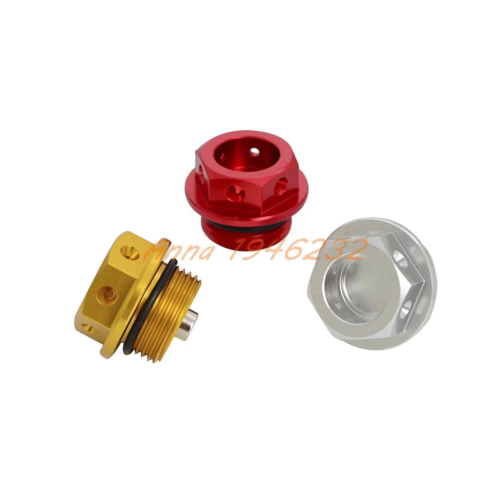CNC Aluminum Oil Drain Plug M22 x 1.5 22mm x 1.5 For