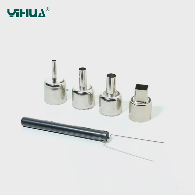 YIHUA 853D 1A USB Высокая мощность паяльная станция с питание горячего воздуха для