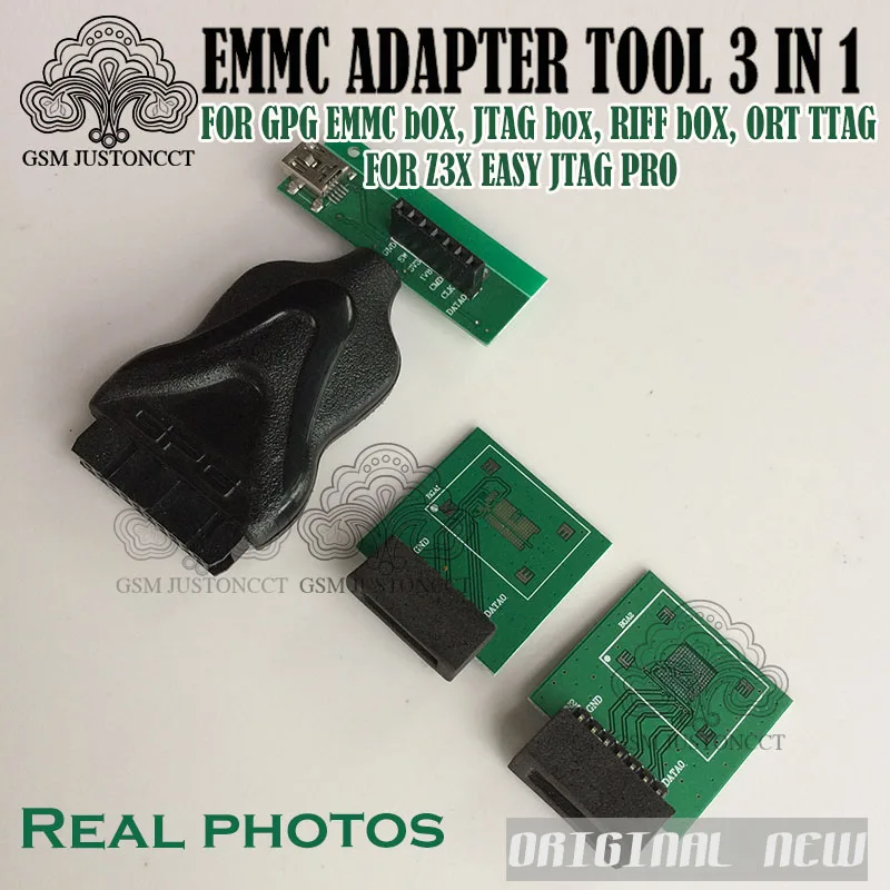 2018 Оригинальный Новый адаптер GPG 3 в 1 для EMMC Tool Z3X легкий Jtag Pro emmc box jtag riff ort box|Детали