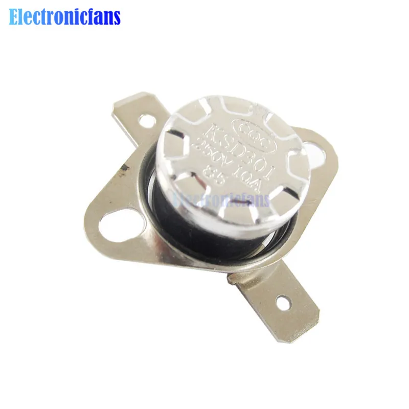 

KSD301 185*F / 85*C Degree Celsius N.O. Temperature Switch Thermostat 250V 10A