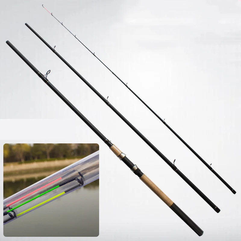 

3.6M/3.9M Carbon Fishing Rod 3 Sections Distance Throwing Rod Telescopic Rod Reservoir Pond Ultralight Surf Rod GAN044