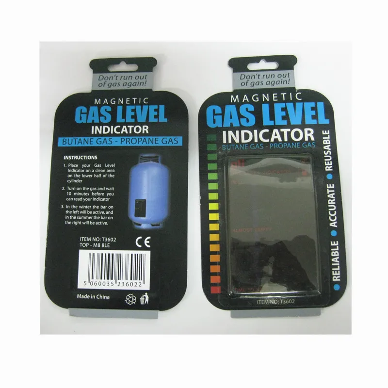 5PCS Magnetic Gauge Caravan Bottle Propane Butane LPG Fuel Gas Tank Level Indicator Temperature Tester Meter | Инструменты