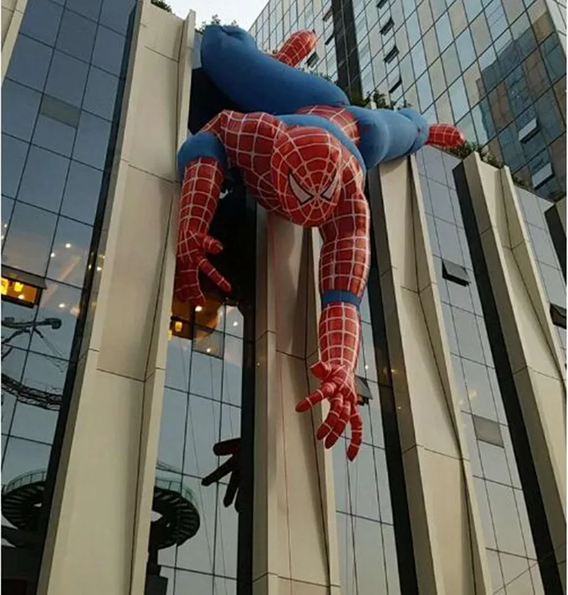 

Inflatable Spiderman Cartoon Giant Inflatable Cartoon for Outdoor Advertising 5m/8m