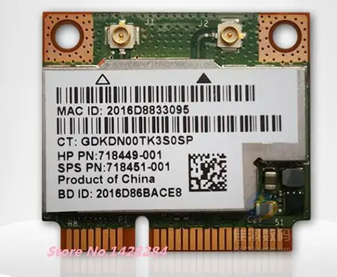 SSEA оригинальная новая для Broadcom BCM943228HMB 2 4G/5 ГГц половинная Mini PCI-E 802.11a/b/g/n Wi-Fi bluetooth BT