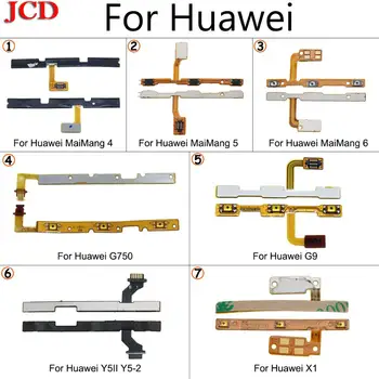 

JCD Volume Button Power Switch On Off Key Ribbon Flex Cable For Huawei MaiMang 4 5 6 Replacement Part For Huawei G750 G9 Y5II X1