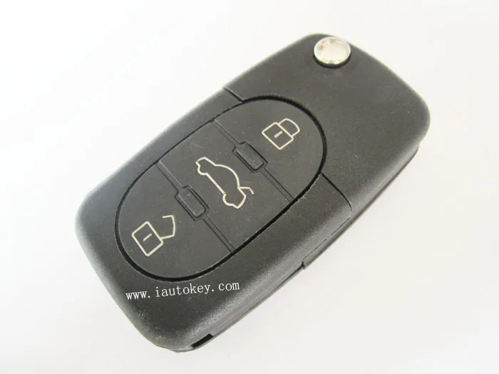 for Audi A6 car 3 button remote key control with ID48 chip 434mhz 4D0 837 231N ( 231A