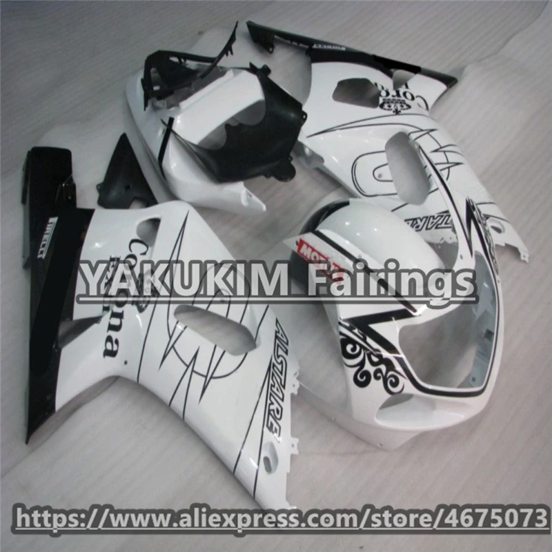ABS инъекции Обтекатели для SUZUKI GSXR600 750 K1 2001 2002 2003 мотоцикл обтекатель GSXR 600 k1 кузова