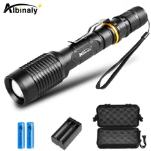 Ultra Bright LED flashlight T6/L2 Led flashlight torch 5 modes waterproof Zoomable torch Used for camping, adventure, hunting Ultra Bright LED flashlight T6/L2 Led flashlight torch 5 modes waterproof Zoomable torch Used for camping, adventure, hunting