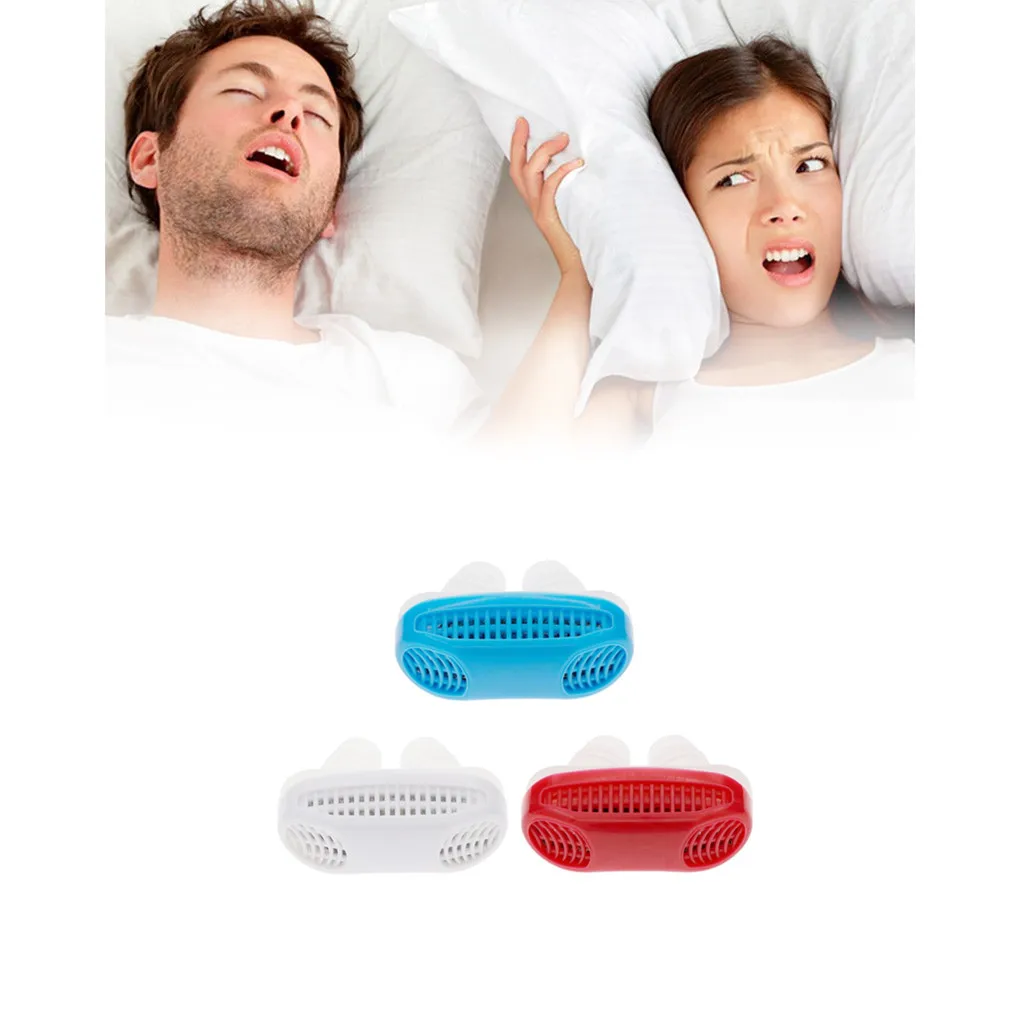 

Anti Snoring Nose Clip Sleep Snore Stopper Silicone Anti Snore Device Sleeping Health Aid Equipmen