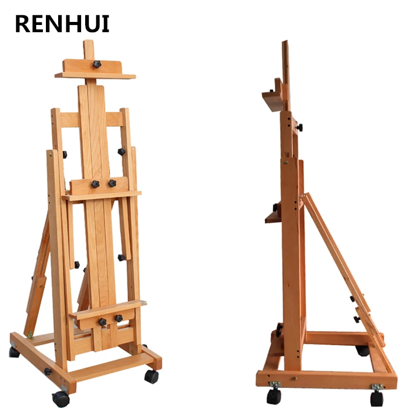 High quality beech wood multi functional flat dual use oil painting