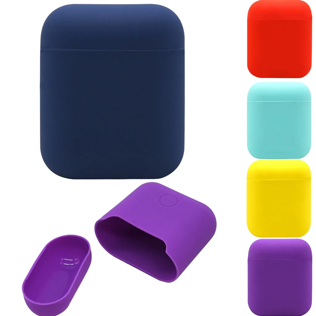 

Protection For Apple airpods Silicone Anti-lost Protective Cover Skin Case for Apple AirPods Charging Case For Air Pods