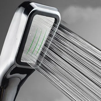 

Super Supercharged ABS Chrome Handheld Rain Shower Head Water Save 30%
