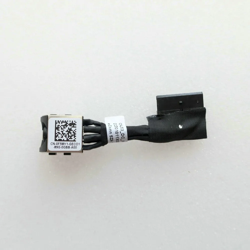Для Dell 15 G3 G5 3579 3779 силовой кабель Разъем для постоянного тока 0F5MY1 F5MY1 cn-0F5MY1