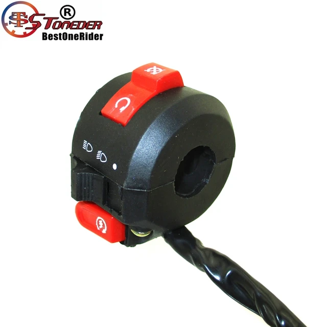 STONEDER 8 Wire Kill Light Start Switch Without Choke Lever For Chinese Kazuma Taotao Coolster 50cc 70cc 90cc 110cc ATV Quad