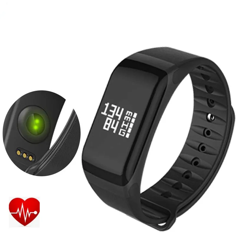 Original F1 Smartband Wristband Sport Watch Intelligent Bracelet Call Reminder Step Pulse Heart Rate Monitor IP67 Waterproof | Электроника
