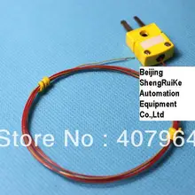 TT-K-36-SLE K Тип термопары с разъемом OMEGA, 2*0,127 мм, длина 1 м