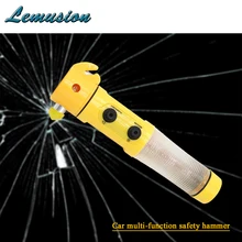 Автостайлинг 1х аксессуары для автомобильного молота многофункциональный инструмент для Fiat 500 punto Lada granta vesta Skoda Octavia Rapid