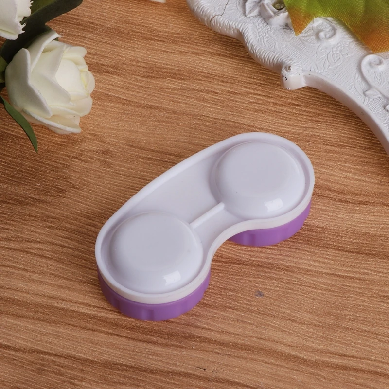 4pcs Contact Lenses Box Lens Case Care Travel Kit Holder Container