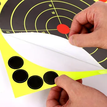 

10pack/100 /50 /30 Pack 9.5x12.5 inches Targets for Shooting hunting paster sticker paper roll packaged not folded
