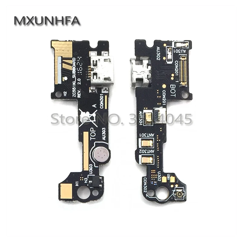 

MXUNHFA For Asus Zenfone 3 Laser ZC551KL Dock Connector Micro USB Charger Charging Port Flex Cable Replacement Parts