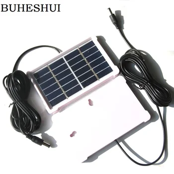 

BUHESHUI 1W 6V Solar Cell Module With DC5521 Cable DIY Solar Panel Charger System For 3.7V Battery Lights Polycrystalline 5pcs