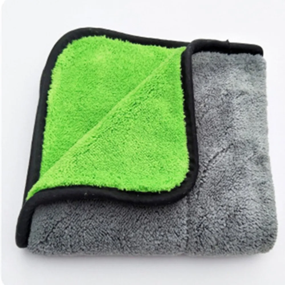

Thickening Double Side Coral Velvet Super Absorbent Car Wash Towel Car Drying Cloth Car Care Cloth Car Wash Towel