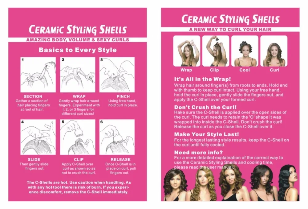 ceramic styling shell 12