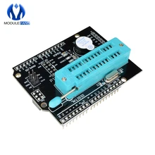AVR ISP программируемый Плата расширения модуль для Arduino Uno R3 Mega2560 Atmega328P Nano Pro мини модуль загрузчик горелки