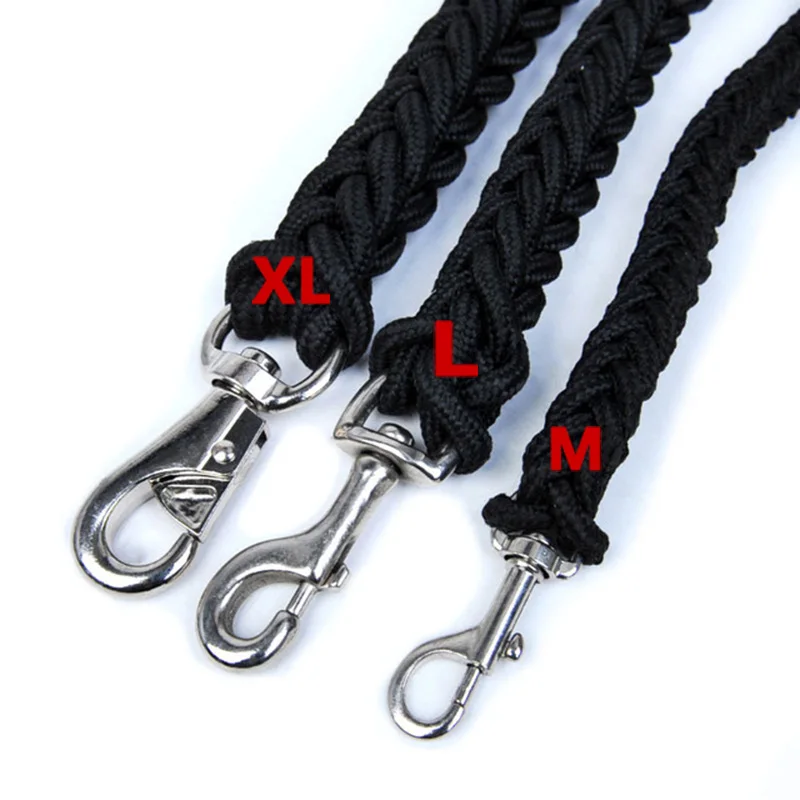 Dog Leash Collars Pet Leash Dog Accessories Pets Strong Rope Comfortable Products For Dog Eight-strand M/L/XL