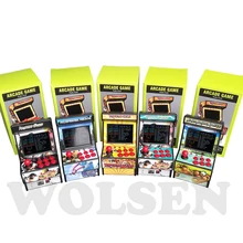 Wolsen 16 бит Мини Аркадные игры видео портативная Ретро игровая консоль аркадный шкаф ТВ портативная игра встроенный в 156 игр