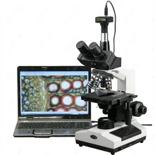 Biological Microscope–AmScope Supplies 40X-2000X Doctor Veterinary Clinic Biological Microscope + 10MP Digital Camera