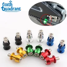 10mm font b Motorcycle b font CNC Rear Stand Swing Arm Spool Sliders Stand font b