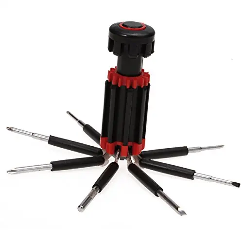 

HHO-8-in-1 Multi Screwdriver w/ Portable LED Torch Flashlight