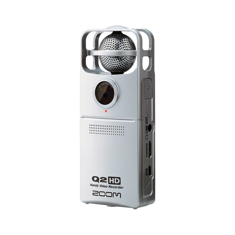 ZOOM Q2HD 1080P HD видео камера рекордер цифровой голосовой музыки встречи mp3 SLR микро